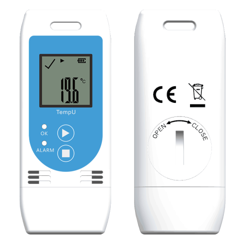 Data logger di Temperatura & Umidità USB PDF CSV