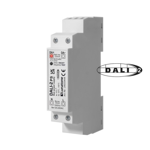 24033444:DALI-2 PS Alimentatore per rete DALI barra DIN