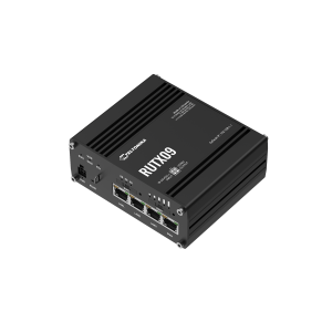 Router LTE, Dual-SIM, 4 porte Gigabit Ethernet, IO, GPS (RUTX09)
