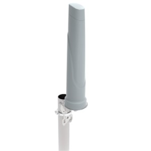 OMNI-702:Antenna Wi-Fi omnidirezionale; 2400 - 2500 MHz, 8 dBi, IP69K, resistente ai vandali: IK10, N-Type-F