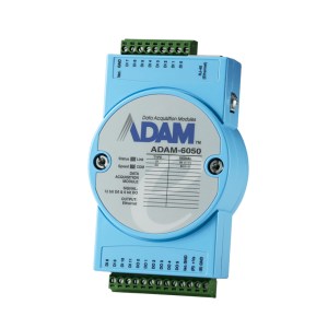ADAM-6050-D:Ethernet I/O remoto 12DI/6DO IoT Modbus/SNMP/MQTT 