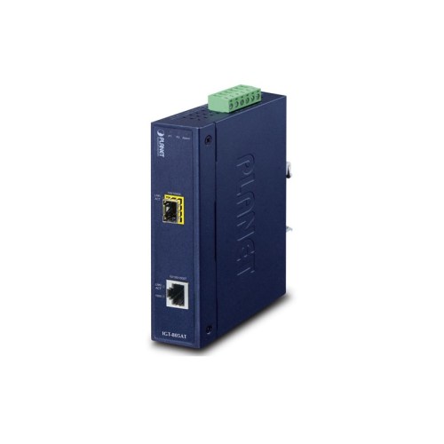 IGT-805AT: Convertitore multimediale SFP industriale da 10/100/1000BASE-T a 100/1000BASE-X