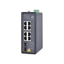 ISE5310D | Switch POE IEEE 802.3af/at industriale gestito a 10 porte