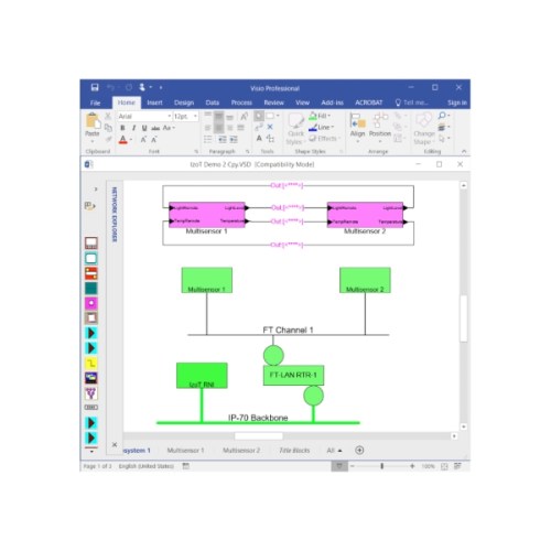 IzoT CT Professional Edition with Visio