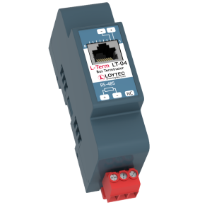 LT-04 Network terminator for 1 x RS‑485 (bus topology, ANSI TIA/EIA-485), 1 x Network Access Connector RJ45