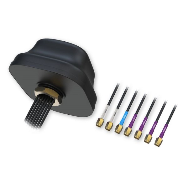 PR1KC640:ANTENNA 5G COMBO MIMO MOBILE/GNSS/WIFI PER TETTO SMA