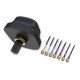 PR1KC640:ANTENNA 5G COMBO MIMO MOBILE/GNSS/WIFI PER TETTO SMA