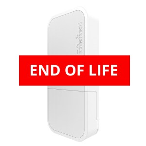 WAP RBwAP2nD:Punto di accesso wireless MikroTik 2,4 GHz 2dBi resistente alle intemperie (bianco)