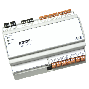 RESI-14RI-SIO MODBUS/RTU modulo con 14 ingressi digitali per segnali 12-250Vac/dc, RS485, MODBUS/RTU+ASCII slave, 12-48V=