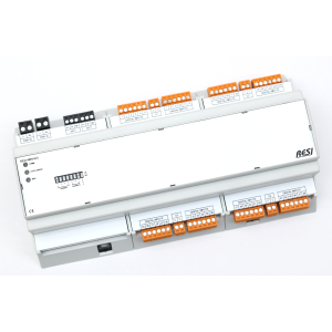 RESI-48RI-SIO:Modulo BIG IO, 8MU, modulo con 48 ingressi digitali per segnali 12-250Vac/dc, RS485, MODBUS/RTU+ASCII slave, 12-48VDC