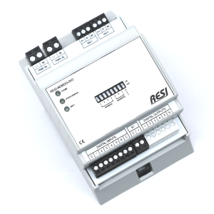 RESI-6DI6DO-SIO modulo MODBUS RTU / ASCII 6DI / 6DO con interfaccia RS485.