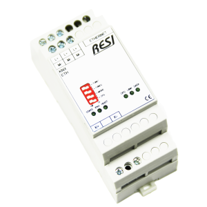 RESI-KNX-ETH  Gateway KNX-MODBUS/TCP, protocollo KNX TP, mappa al massimo  150 registri  MODBUS 