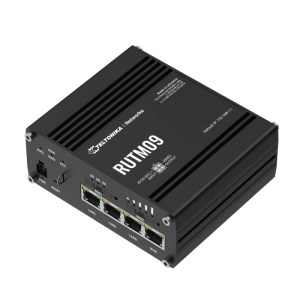RUTM09: 4G LTE Cat 6 ROUTER,  4 porte GbE, GNSS, Dual SIM