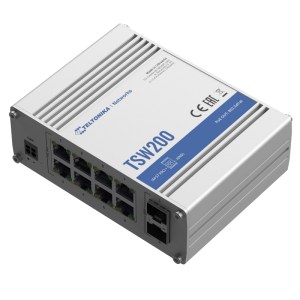 TSW200  INDUSTRIAL UNMANAGED POE+ SWITCH