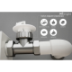  Adattatori per Valvola in Metallo per WT102 (WT102 Adapters)