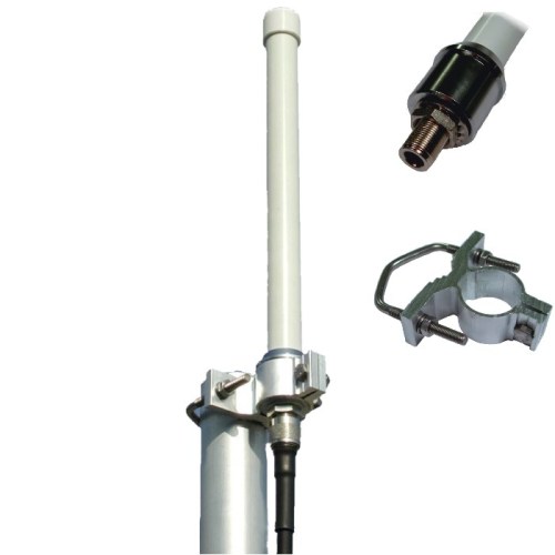 ANT-12: SCO-2451 antenna Wifi Omnidirezionale Dual-Band,4-6dB, connettore N femmina