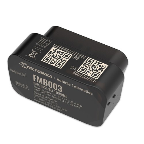 FMB003: Dispositivo plug and play con capacità di lettura dei parametri OEM dedicata alle applicazioni OBD di prossima generazione