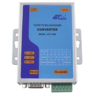 ATC-1000: Soluzione efficace e altamente integrata di conversione ethernet-seriale a basso costo.