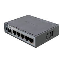E60iUGS: RouterBoard MikroTik con 5 Gigabit Ethernet, SFP, supporto di crittografia hardware IPsec, caratteristiche avanzate e sistema operativo RouterOS