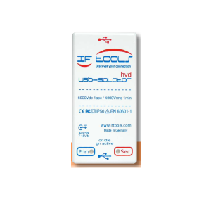 Isolatore USB HVD certificato EN60601-1:2007 per applicazioni mediche ed industriali.