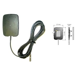 ANTENNA VEICOLARE INGLASS LTE/W-LAN 5,0Ghz 3M/ SMA-