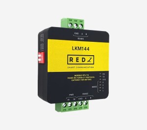 LKM144:Gateway da energy meter IEC62056-21 (porta RS485) a MODBUS RTU (porta RS485)