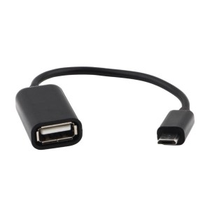Convertitore micro-USB ad USB tipo-B. Per utilizzare sonda ottica USB con smartphone Android e iPhone
