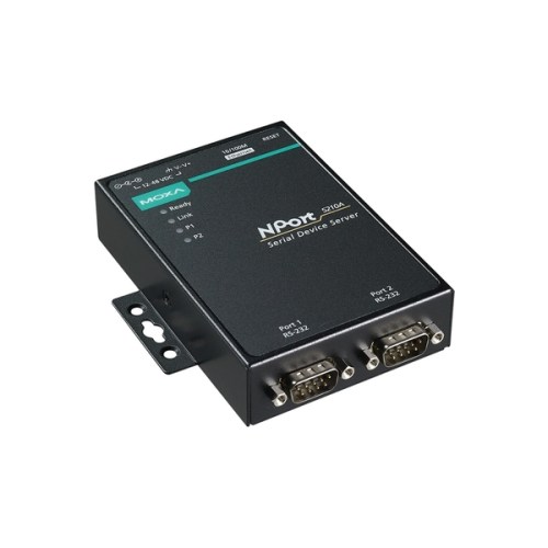 NPORT5210A:Dispositivo Ethernet Server Seriale 2 Porte RS-232 eprotezione isolamento 5kV