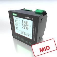 DMM-5T-2: Multimetro da pannello 90 x 90 con MODBUS RTU