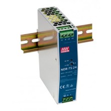 NDR-75-24 AC/DC alimentatore barra DIN 75W 24 dc 3.2A