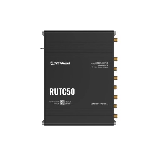 RUTC50: Router 5G, Wi-Fi 6 a doppia banda, 5 porte gigabit, GPS