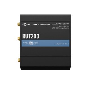 RUT200 INDUSTRIAL CELLULAR ROUTER CON ANTENNE A BASE MAGNETICA
