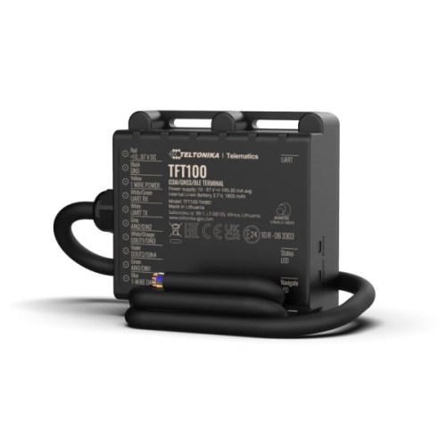 TFT100: tracker piccolo, professionale e impermeabile per carrelli elevatori elettrici e scooter elettrici 