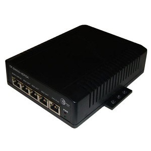 TP-SW5G-24  5 PORT 802.3AF POE GIGABIT 12-36VDC INPUT SWITCH  