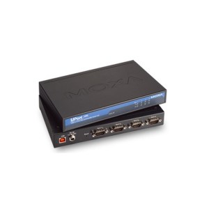 MOXA 1450I: Convertitore USB-seriale a 4 porte RS-232 / 422 / 485 con isolamento ottico fino a 2kV