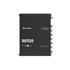 RUTC50: Router 5G, Wi-Fi 6 de doble banda, 5 puertos gigabit, GPS
